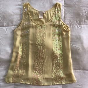 Sequined Tank Top